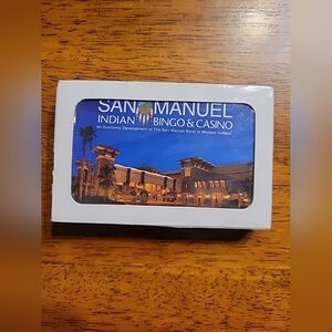 San Manuel Indian Bingo & Casino Playing Cards